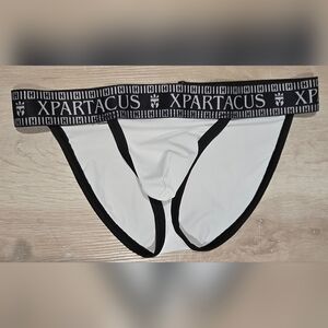Xpartacus White and Black Bikini